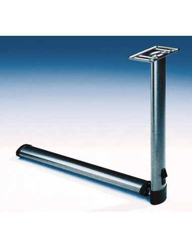 Pé de mesa dobrável 675mm antracite