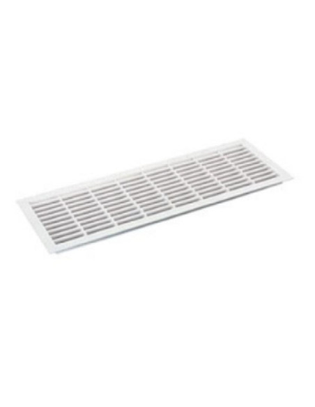 Grelha Rectangular Plástico 376x146mm branca