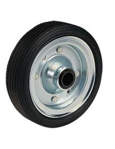Roda Jockey 160mm com jante em aço