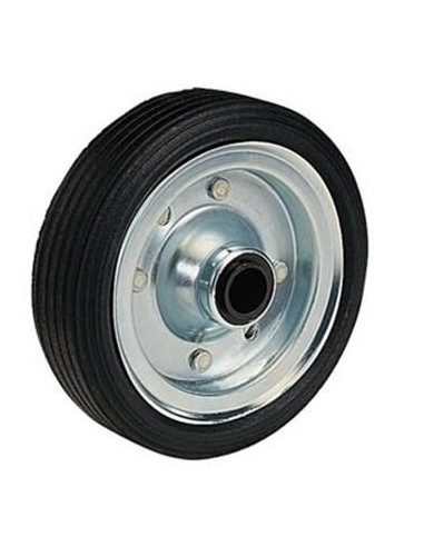 Roda Jockey 160mm com jante em aço