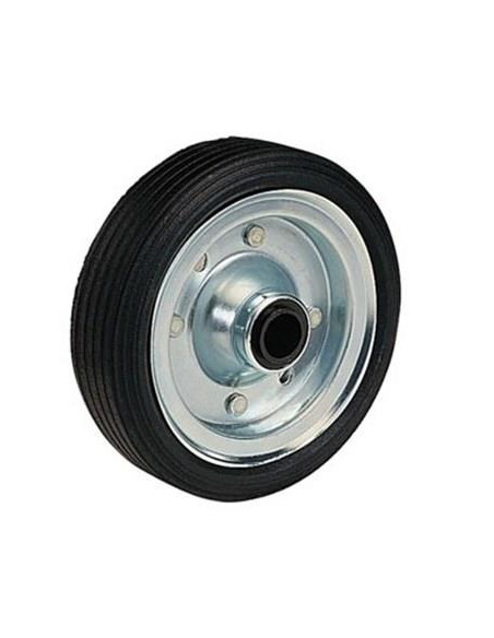Roda Jockey 160mm com jante em aço