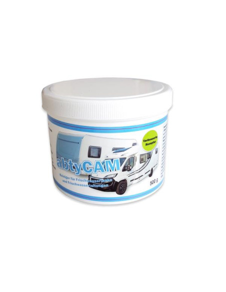 Produto limpeza depósito agua limpa/canos