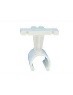 Fixador de manipulo chuveiro Novo branco para parede