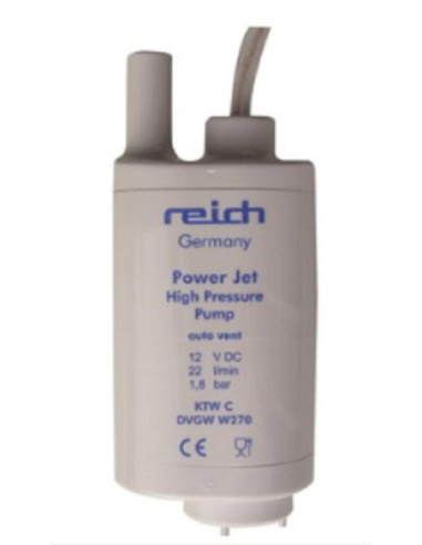 Bomba agua submersivel Reich 22L min1,8 bar