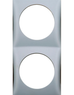 Aro Duplo Cromado Redondo