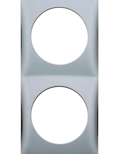 Aro Duplo Cromado Redondo