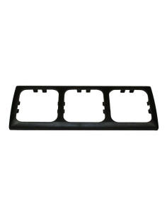 Aro triplo preto tipo Carthago