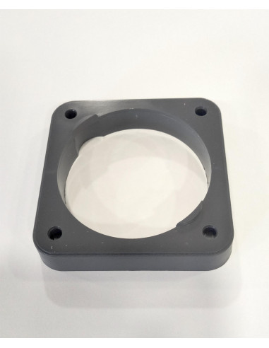 Espaçador cinza para aro de tomada