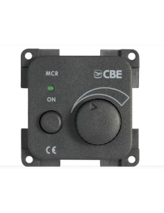 Interruptor dimmer castanho