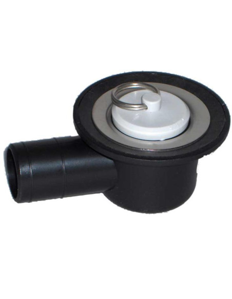 Valvula agua curva 90 25 mm