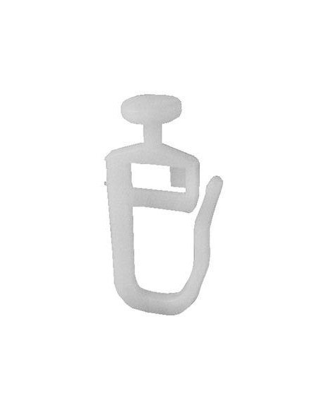 Gancho plástico para cortina (20 unidades)