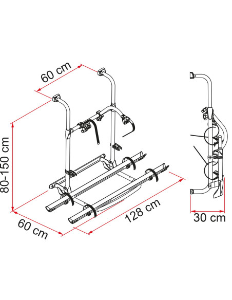 Suporte Bicicletas Pro Universal Fiamma