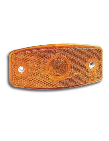 Farolim Lateral Minimo Laranja Encastrar