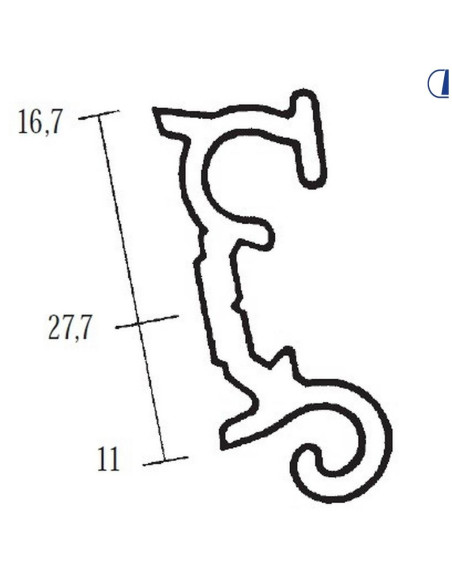 Perfil Aluminio para janelas