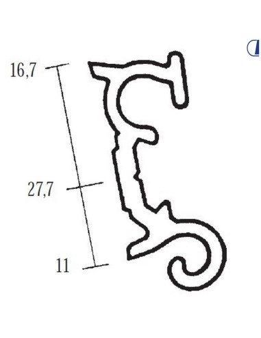 Perfil Aluminio para janelas