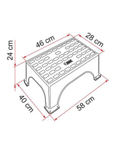 Degrau plastico Step Magnum Fiamma 2
