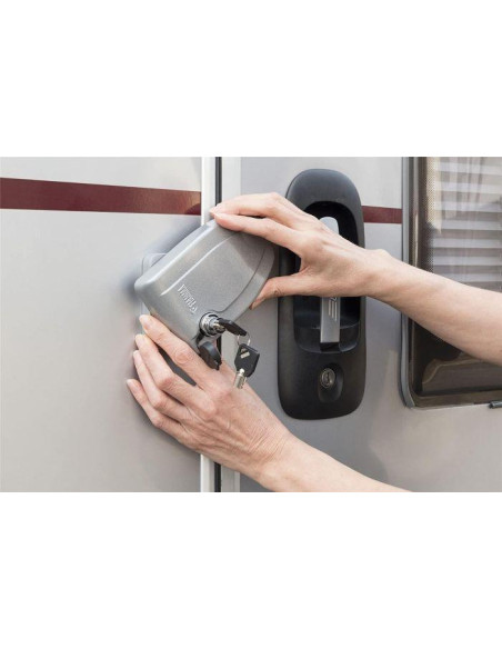 Anti Roubo Safe Door 3 Fechos Cinza