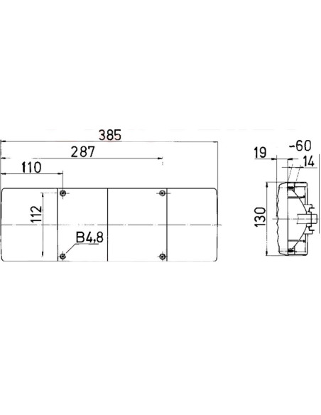 Farolim traseiro com nevoeiro e marcha atras 385x130