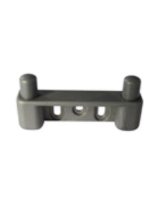 Fecho interior armário 20mm cinza 2