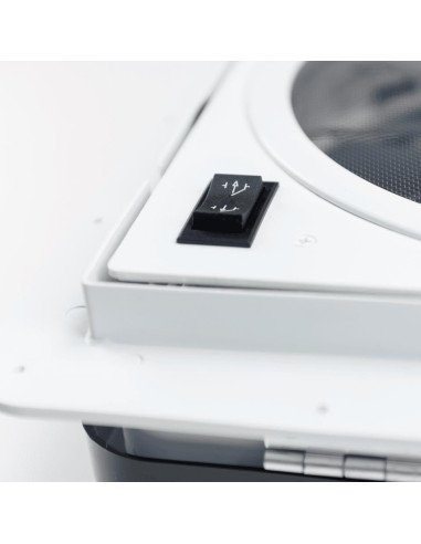 Claraboia Fantastic Vent 2250 40x40 branca