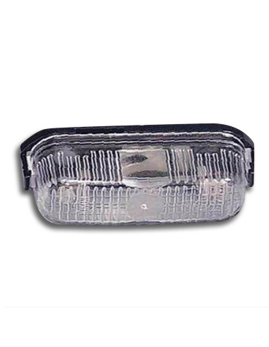 Farolim Minimo Frente Branco 74x26