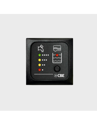 Painel e sondas água limpa e suja cinza CBE MT214