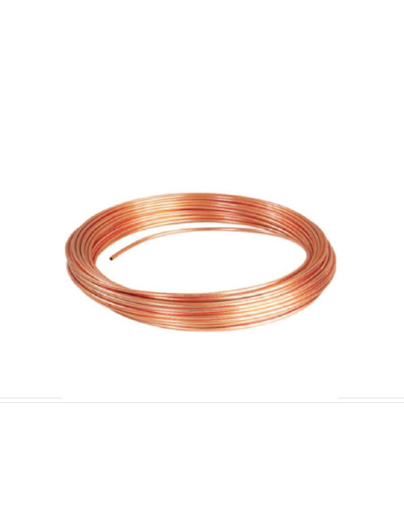 Tubo de cobre 6/8mm /Mt