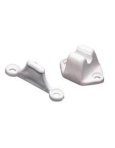 Fecho prisão porta branco simples