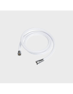 Bicha de chuveiro PVC Branco 3/8 1/2 1,5m