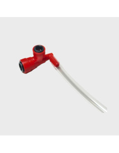 Ligador Curvo 12mm com encaixe rápido Truma