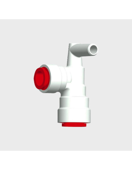 Ligador Curvo 12mm com encaixe rápido Truma