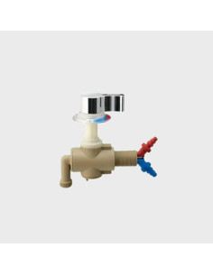 Torneira misturadora cromada eletrica