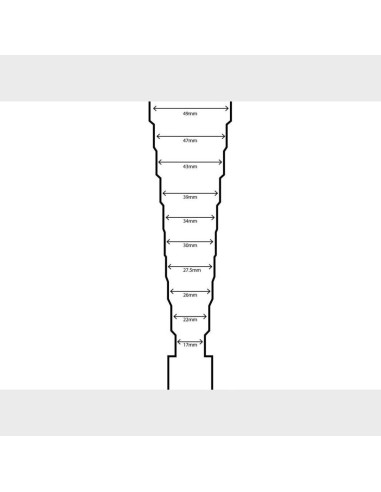 Adaptador extensível para águas sujas