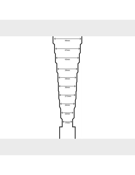 Adaptador extensível para águas sujas
