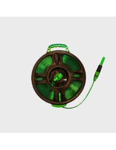 Mangueira de água plana c/enrolador 15m