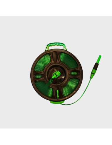 Mangueira de água plana com enrolador 15m