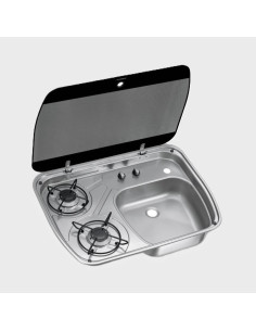 Fogão Combinado 2 Bicos HSG 2445