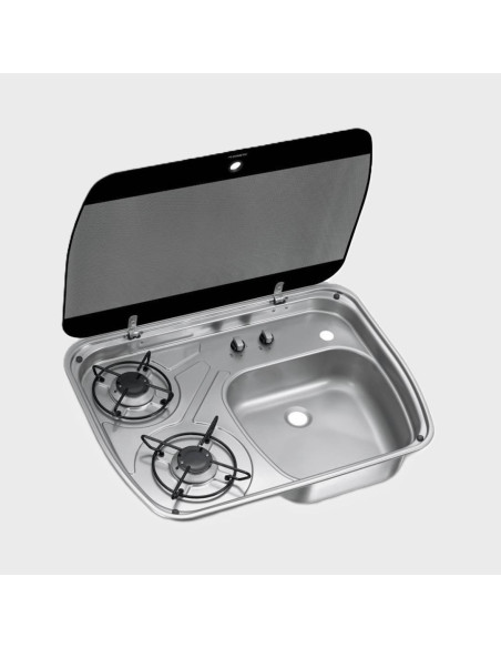 Fogão Combinado 2 Bicos HSG 2445