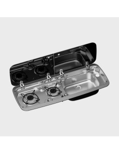 Lava Loiça com fogão Inox VA910