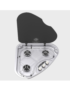 Fogão 3 bicos Thetford Basic Line 330 Esquerdo