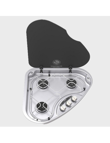 Fogão 3 bicos Thetford Basic Line 330 Esquerdo