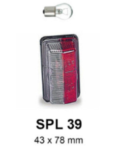 Farolim Lateral Minimo 78x43x31mm