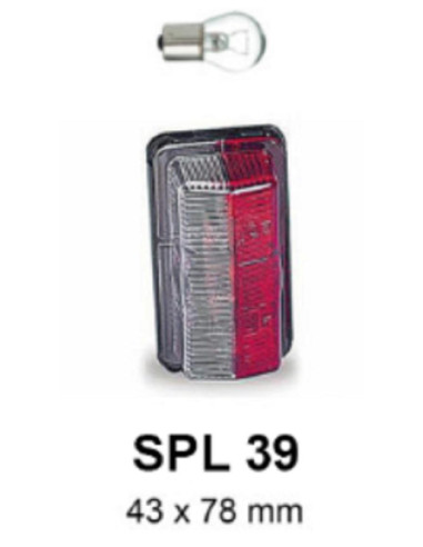 Farolim Lateral Minimo 78x43x31mm