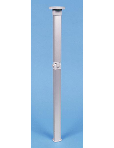 Pé Mesa dobrável 74 cm com dobradiça central