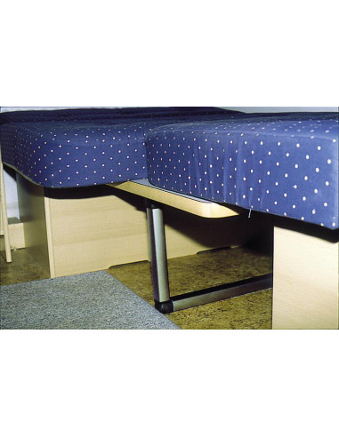 Pé Mesa dobrável 74 cm com dobradiça central