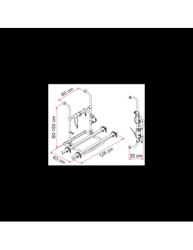 Suporte bicicleta UL Fiamma