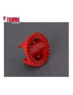 Roda dentada vermelha para suporte de bicicleta Fiamma