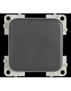 Interruptor Simples Cinza