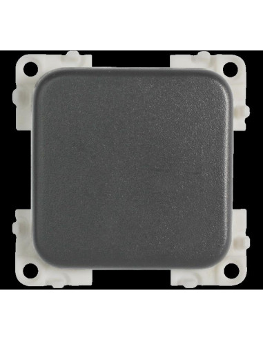 Interruptor Simples Cinza