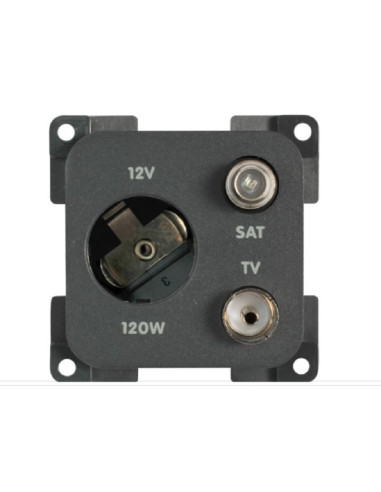 Tomada 12V antena RF SAT